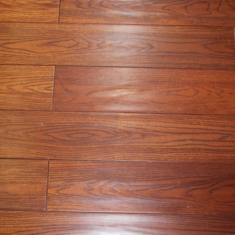 Flooring Adhmad Soladach Ard-Snasta Darach Dorcha Donn Vintage