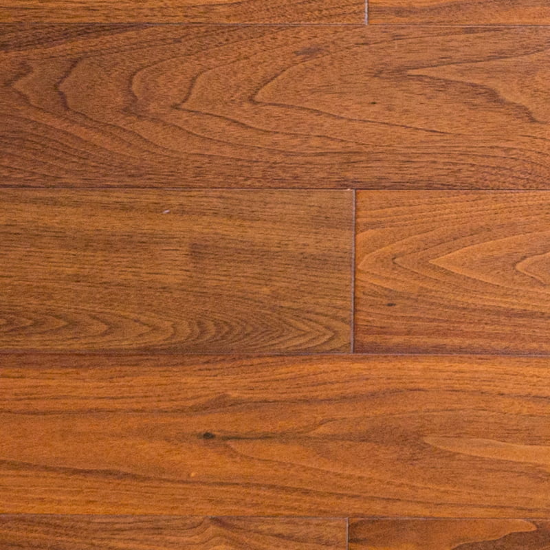 Ton Nádúrtha Dubh Walnut Flooring Adhmaid Soladach