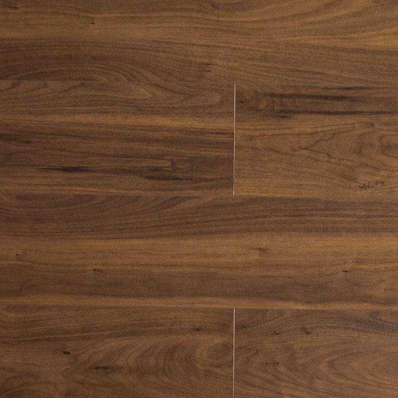 Ilchiseal Dark Brown Walnut Sléibhe Grán Brushed Cliceáil Lock Flooring Adhmaid Innealtóireachta
