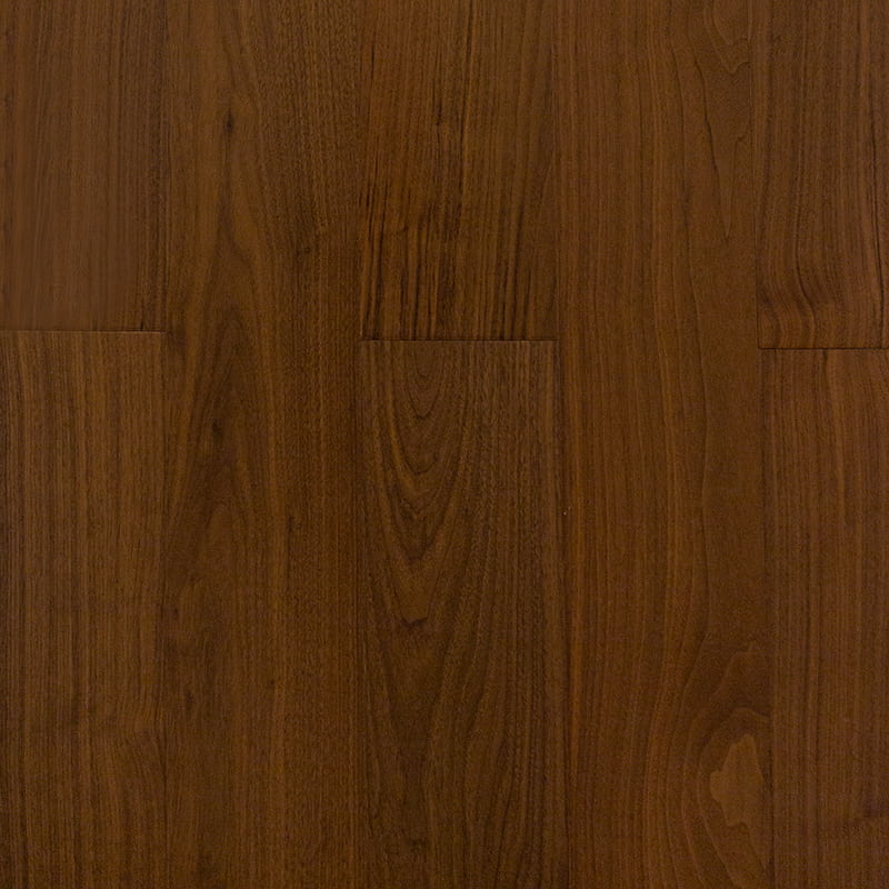 Il-Ply Walnut Dark Brown Dromchla Smooth Cliceáil Flooring Adhmaid Innealtóireachta