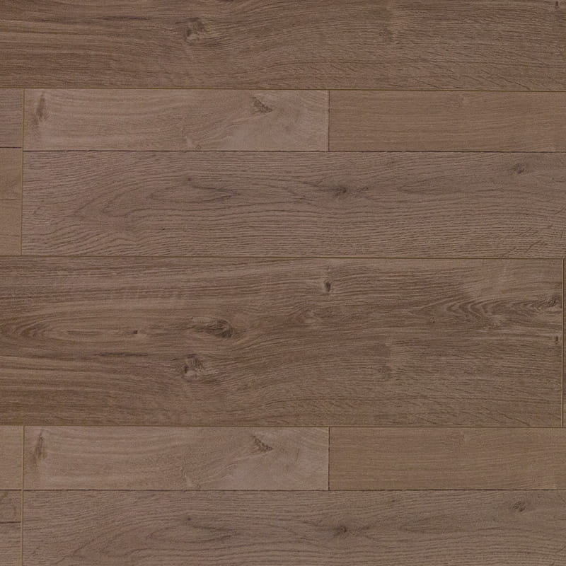 Solas Laminate Préimh 12mm Darach Grán Adhmaid Urlár Cliceáil Dromchla Smooth