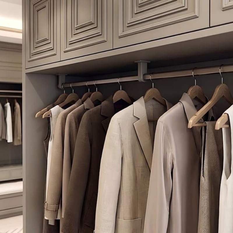 Closet Siúlóid-isteach Lánléargais Feidhmiúcháin Manhattan leis an Oileán